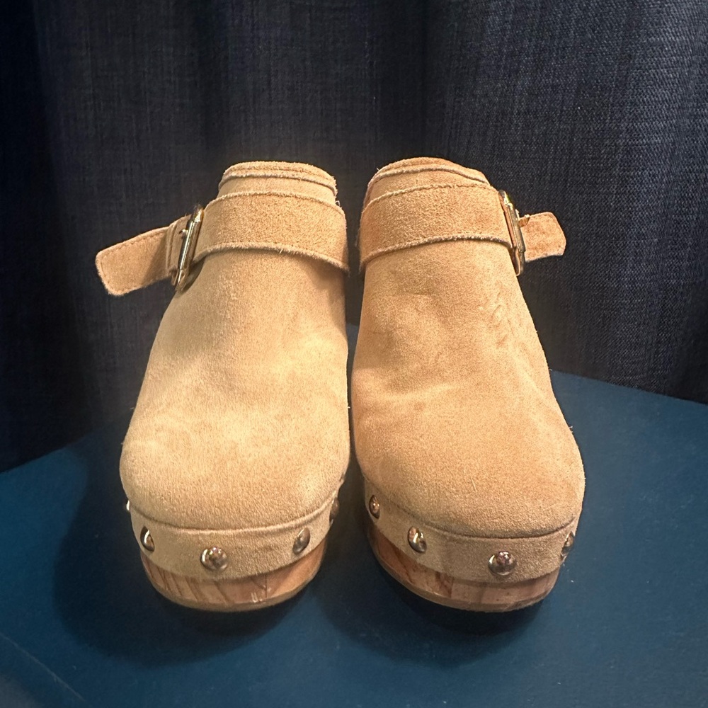 Suede Clogs - image 3